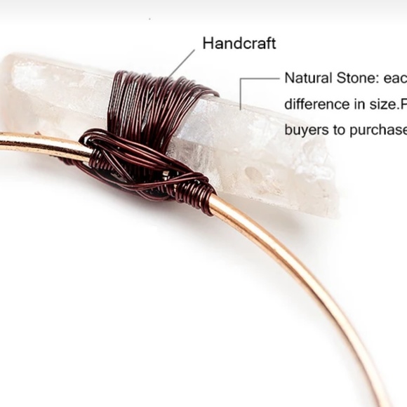 3 Piece "follow your heart" EKG bangle set - Picture 4 of 5